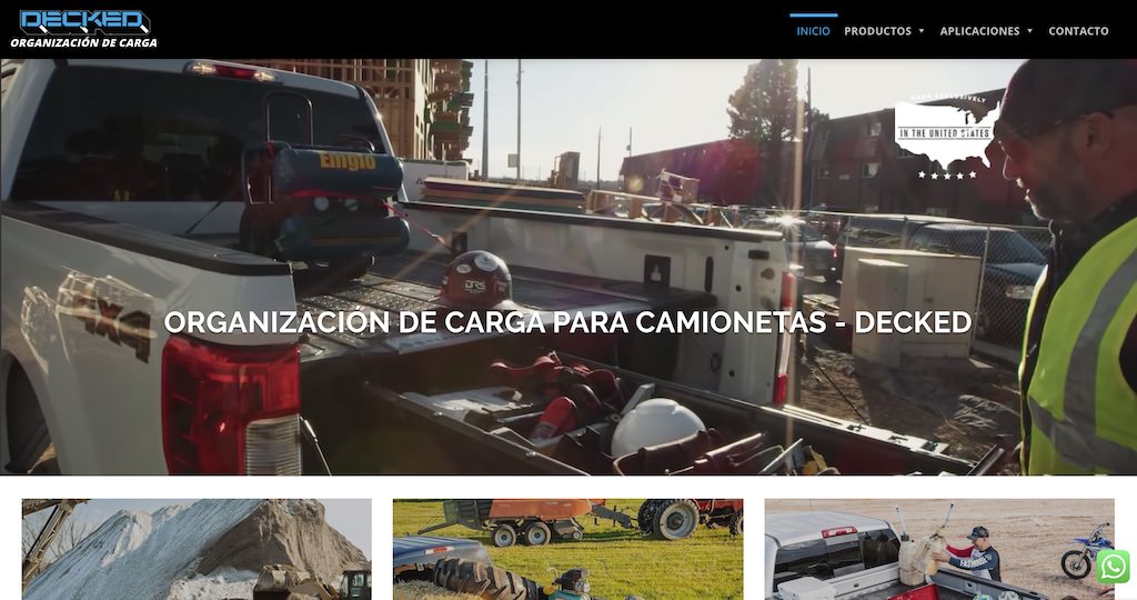 Sistemas de Organización de Carga para Camionetas | Decked Chile